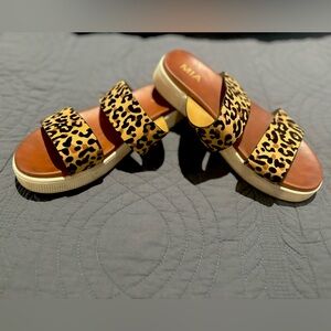 MIA Animal Print Women's Sandals size 8